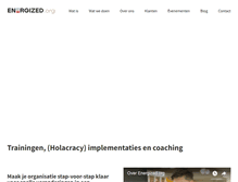 Tablet Screenshot of energized.org